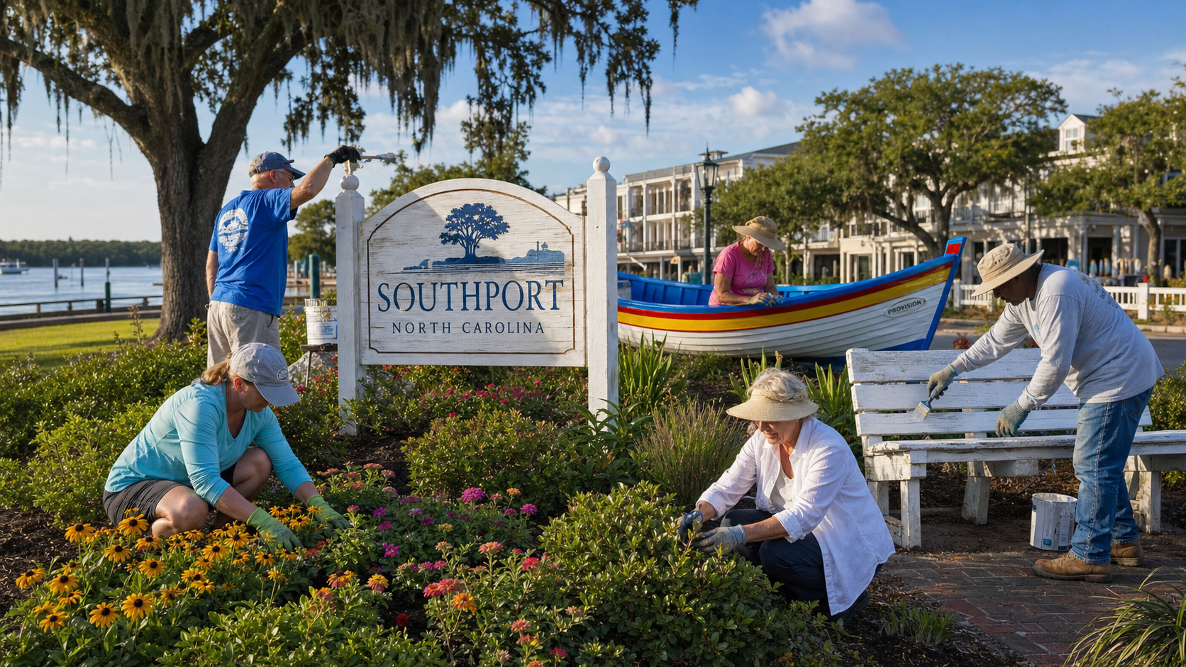 Southport NC Beautification
